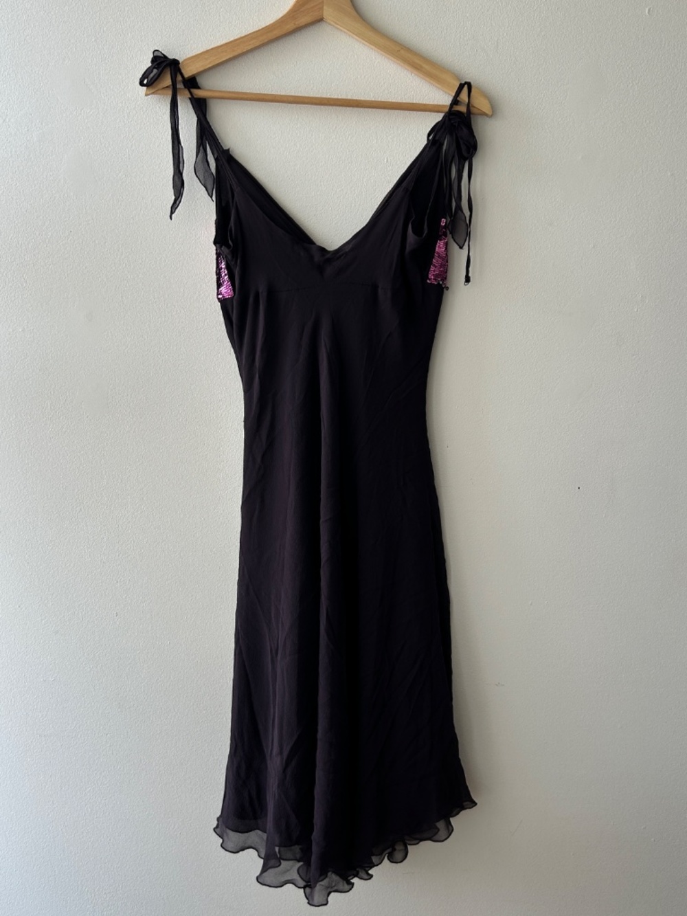 Vintage silk midi dress - Picture 6 of 6